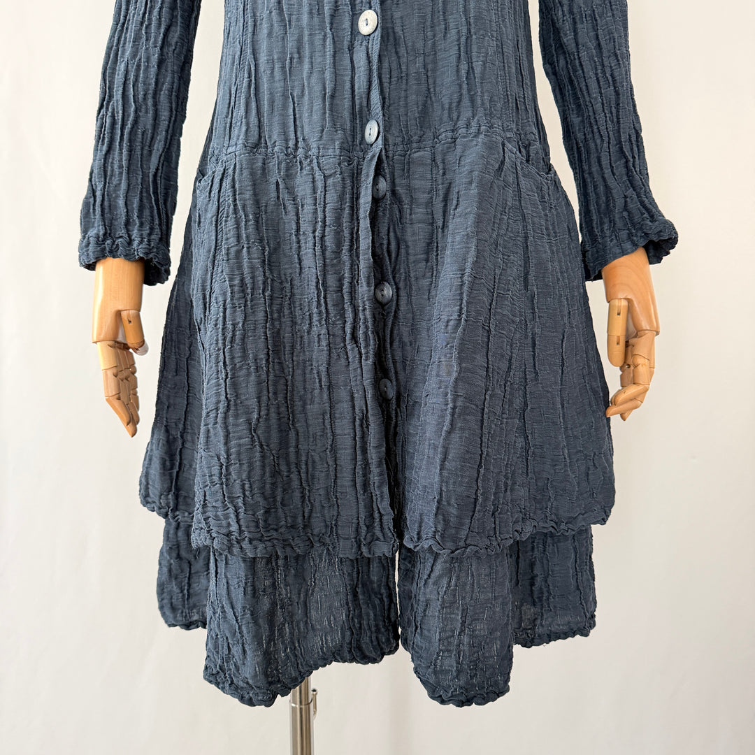 GRIZAS Linen & Silk Dress