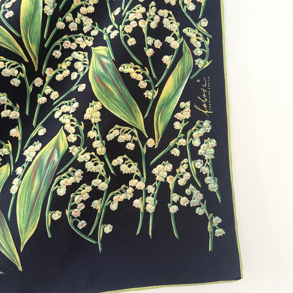 FABRIC FRONTLINE Silk Scarf