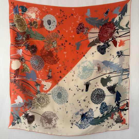 FABRIC FRONTLINE New Big Silk Scarf