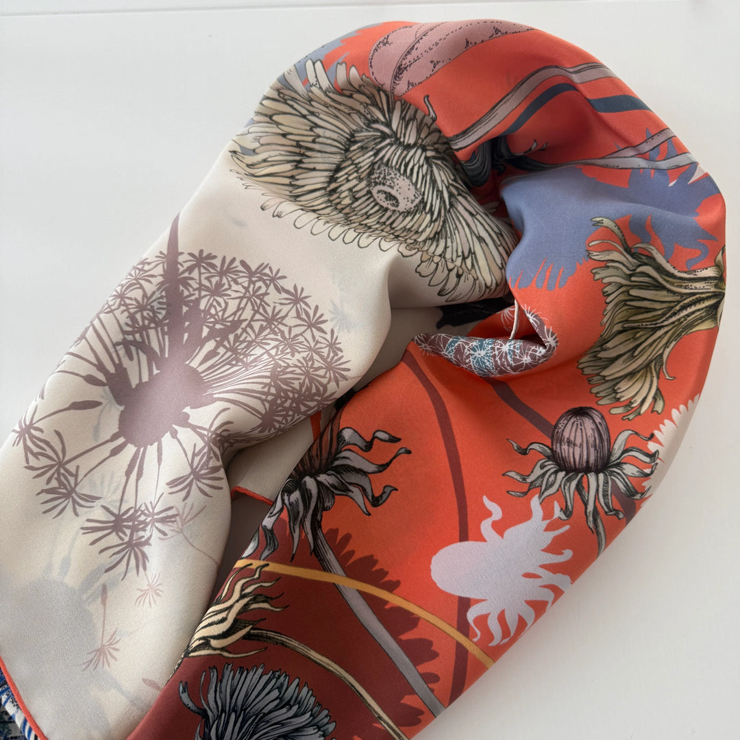 FABRIC FRONTLINE New Big Silk Scarf