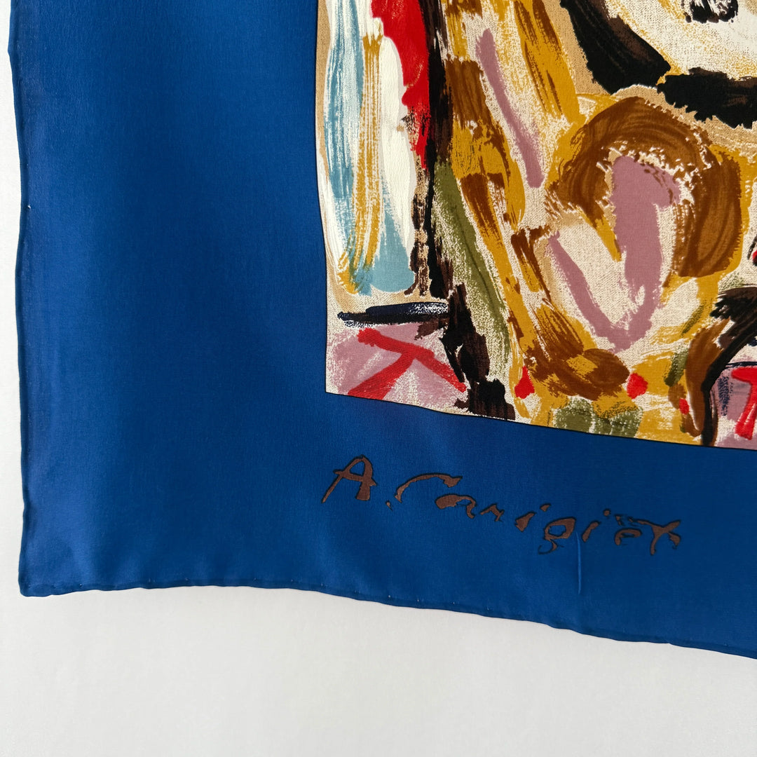 ALOIS CARIGIET New Silk Scarf
