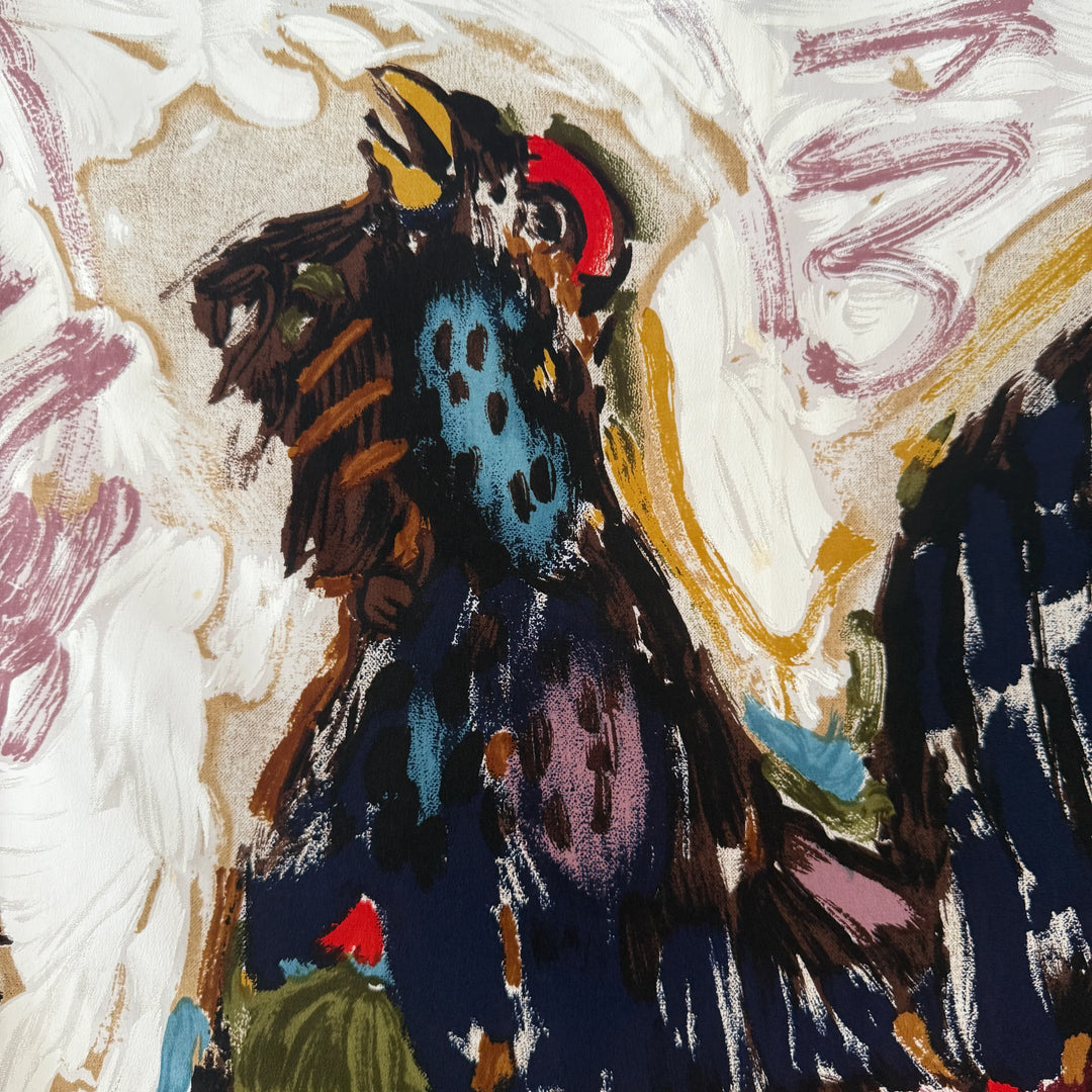 ALOIS CARIGIET New Silk Scarf