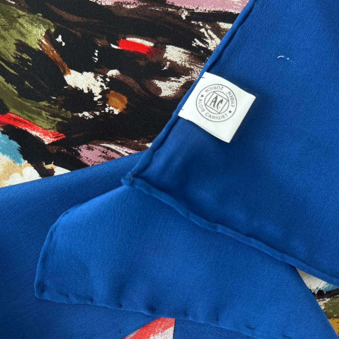 ALOIS CARIGIET New Silk Scarf