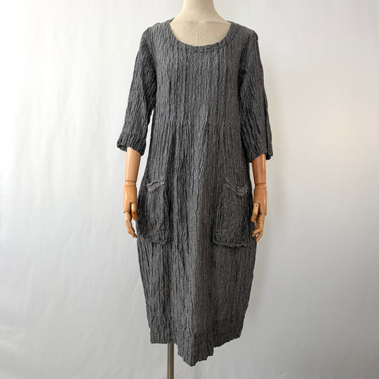 GRIZAS Linen & Silk Dress