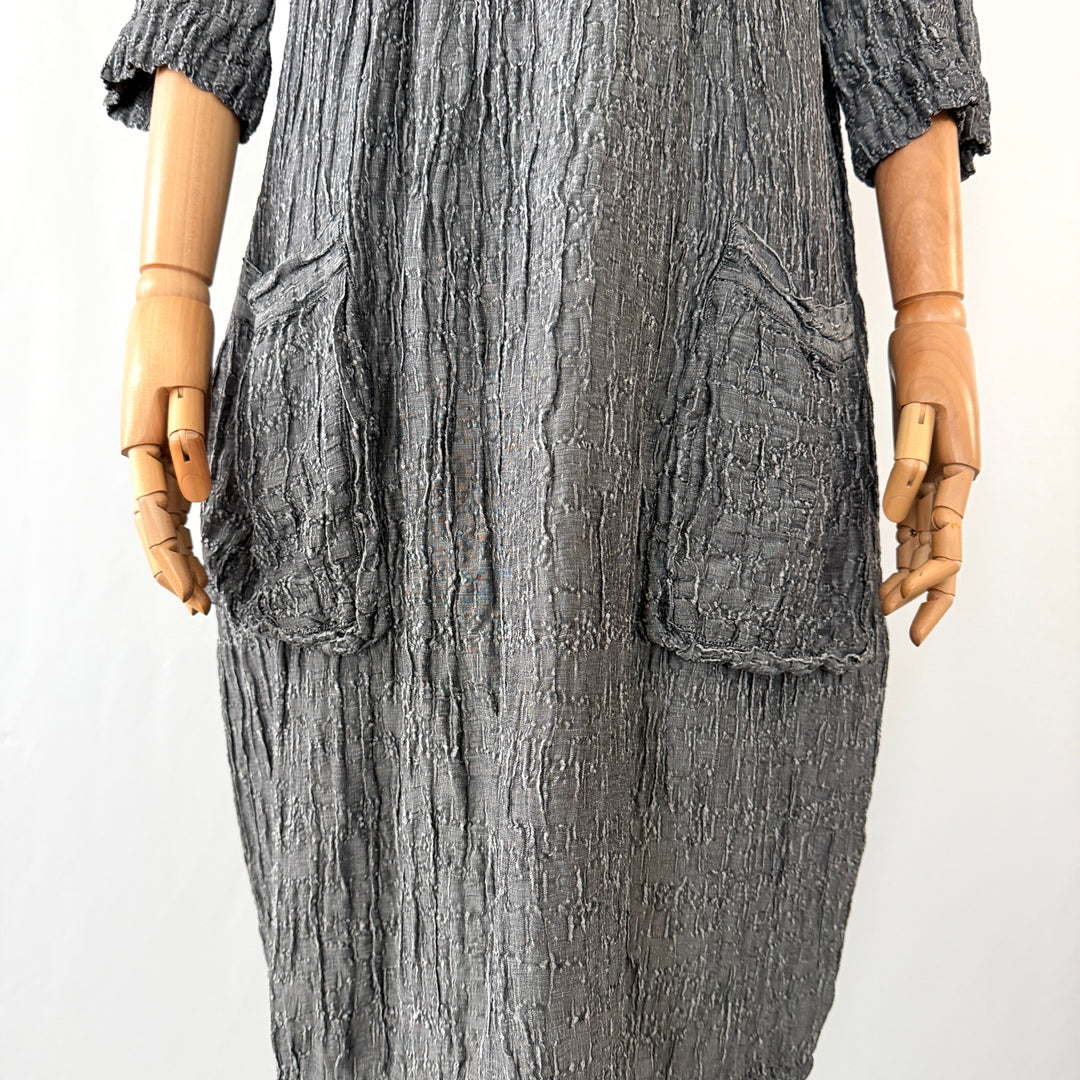 GRIZAS Linen & Silk Dress