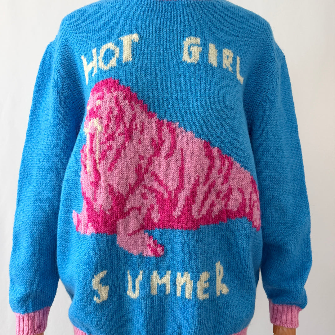 Joe Lycett × Corah Textiles — “Hot Girl Summer” Jumper | Size XS/S