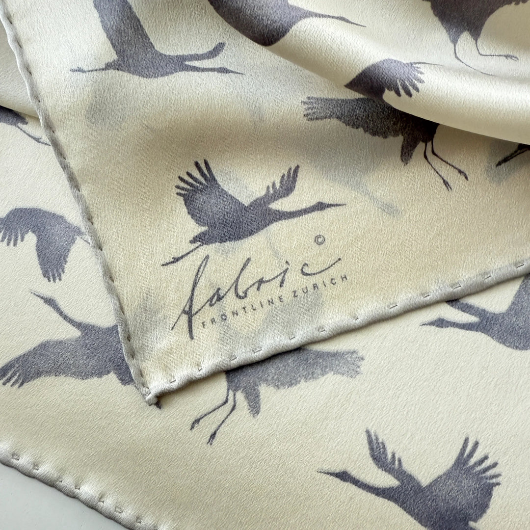 FABRIC FRONTLINE Silk Scarf