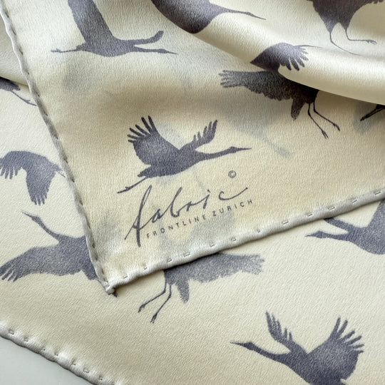 FABRIC FRONTLINE Silk Scarf
