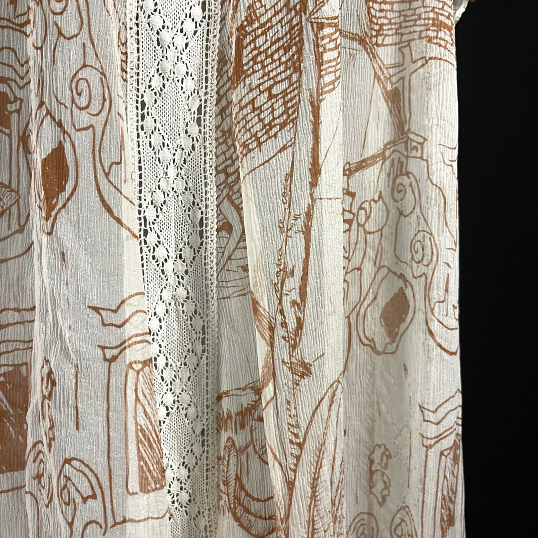 AGUA DE COCO By Liana Thomaz silk skirt