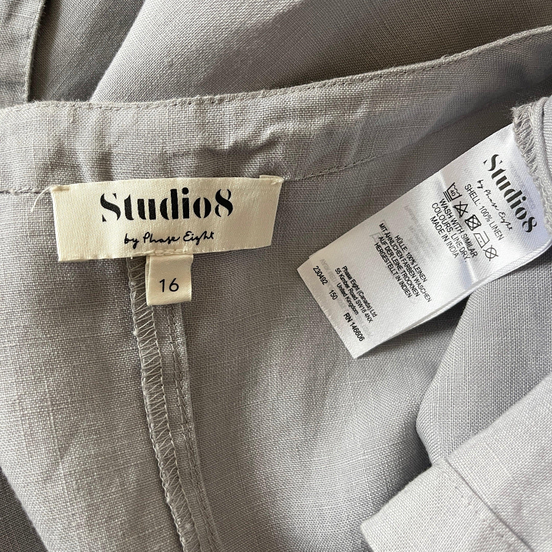 STUDIO 8  Linen Dress size XL