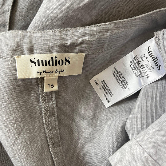 STUDIO 8  Linen Dress size XL