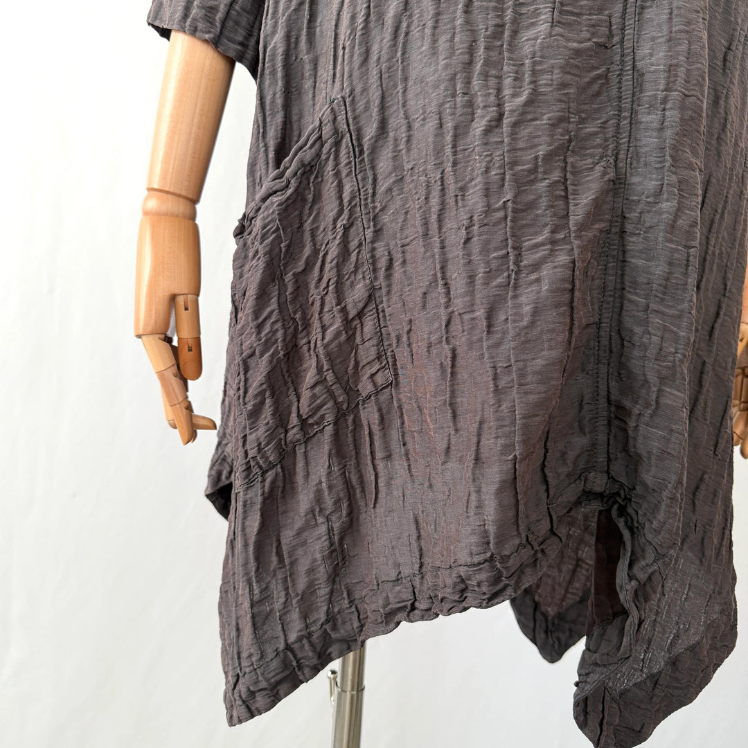 Tunique GRIZAS en lin et soie