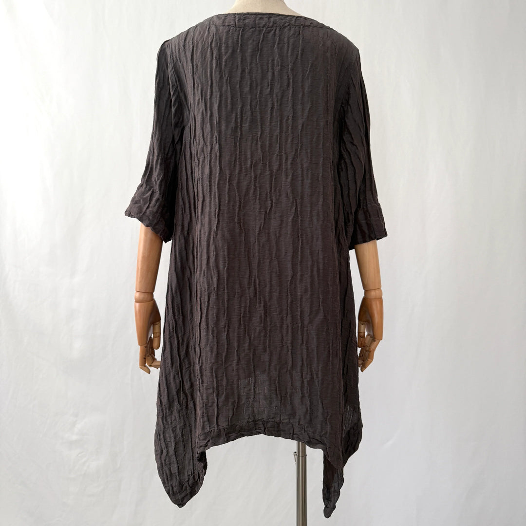 Tunique GRIZAS en lin et soie