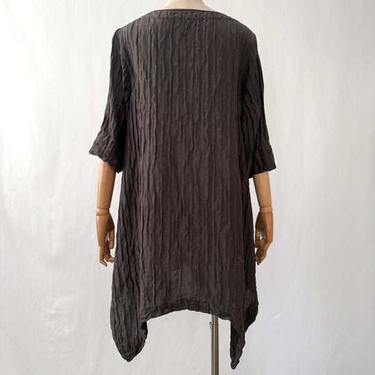 Tunique GRIZAS en lin et soie