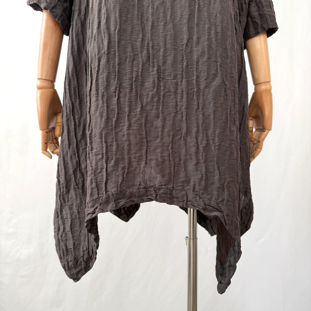 Tunique GRIZAS en lin et soie