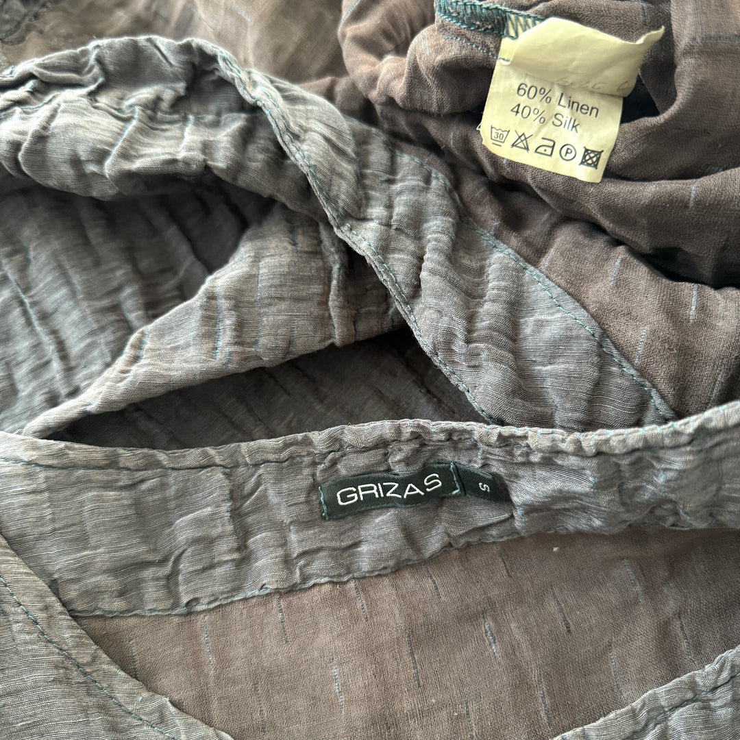 Tunique GRIZAS en lin et soie