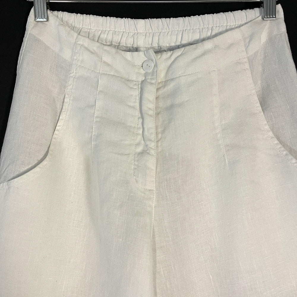 GRIZAS Weiße Leinenhose