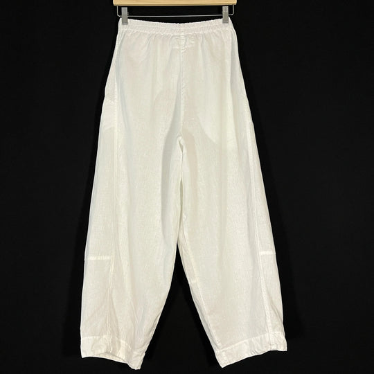 GRIZAS White Linen Pants