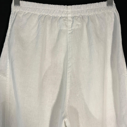 GRIZAS White Linen Pants