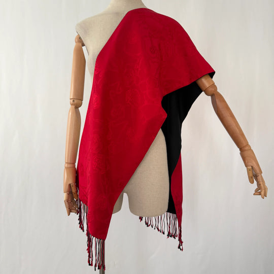 SHANGHAI TANG Silk/Cashmere/Wool New Scarf