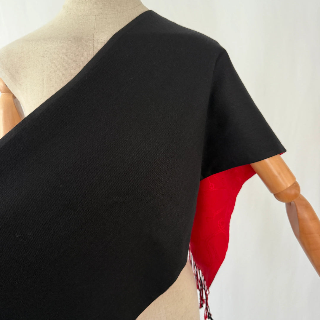 SHANGHAI TANG Silk/Cashmere/Wool New Scarf