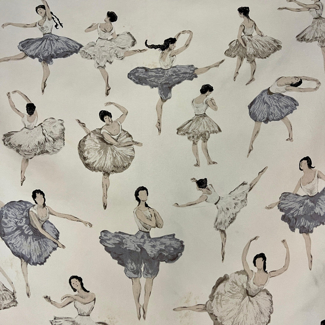 HERMES Vintage Silk Scarf "La Dance" by Jean-Louis Clere