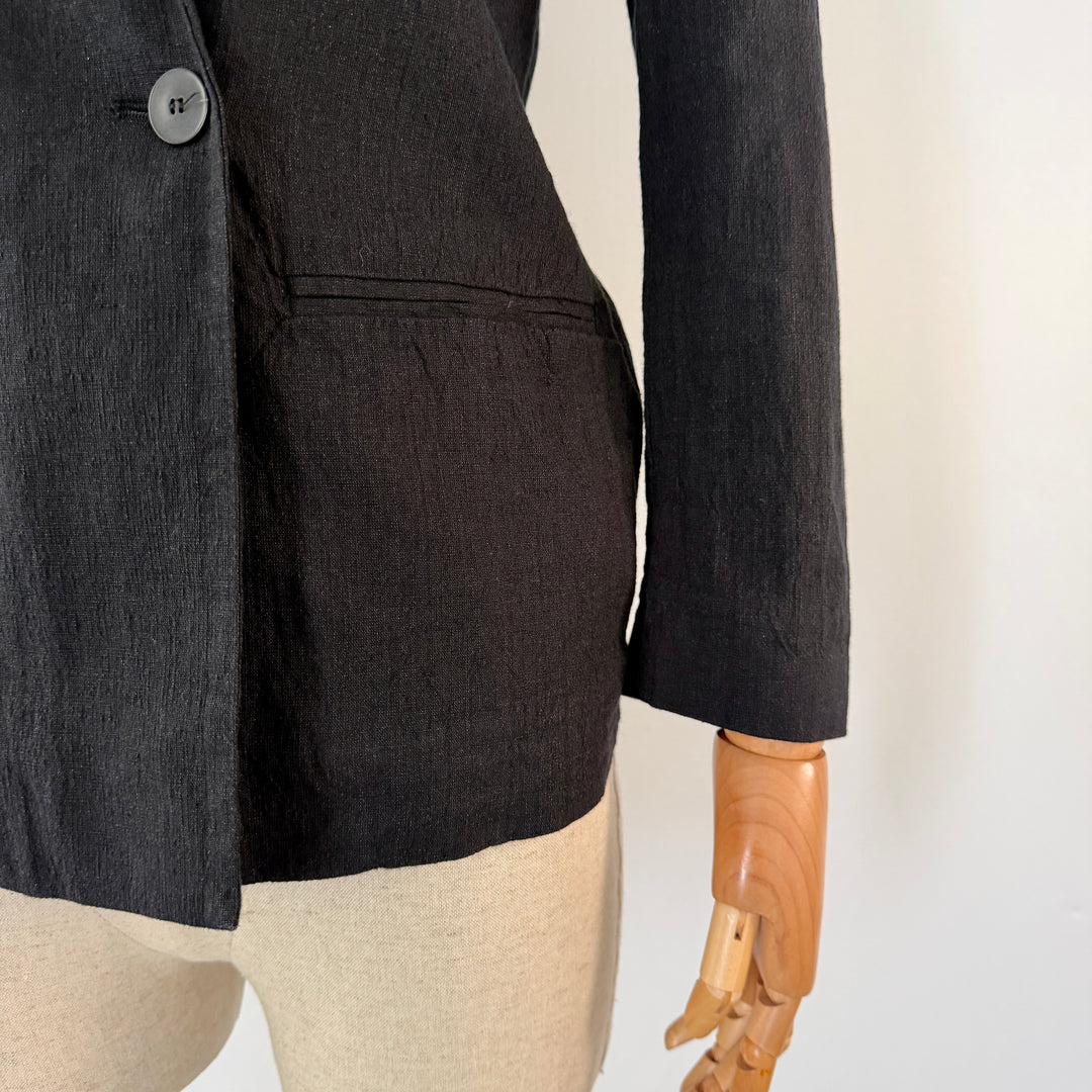 POMANDERE Linen &amp; Cotton Blazer