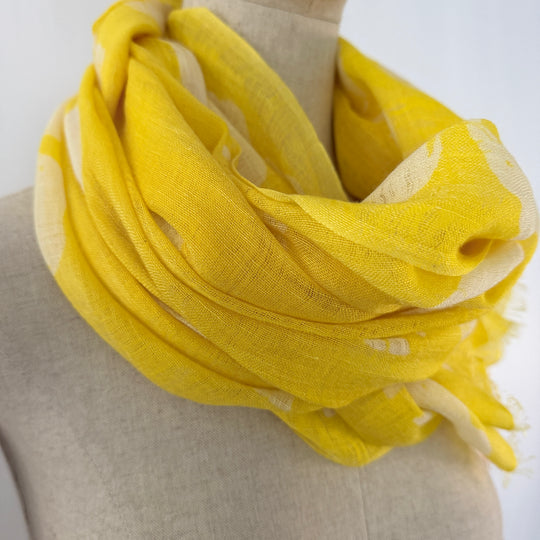HEMISPHERE Wool & Linen New Scarf