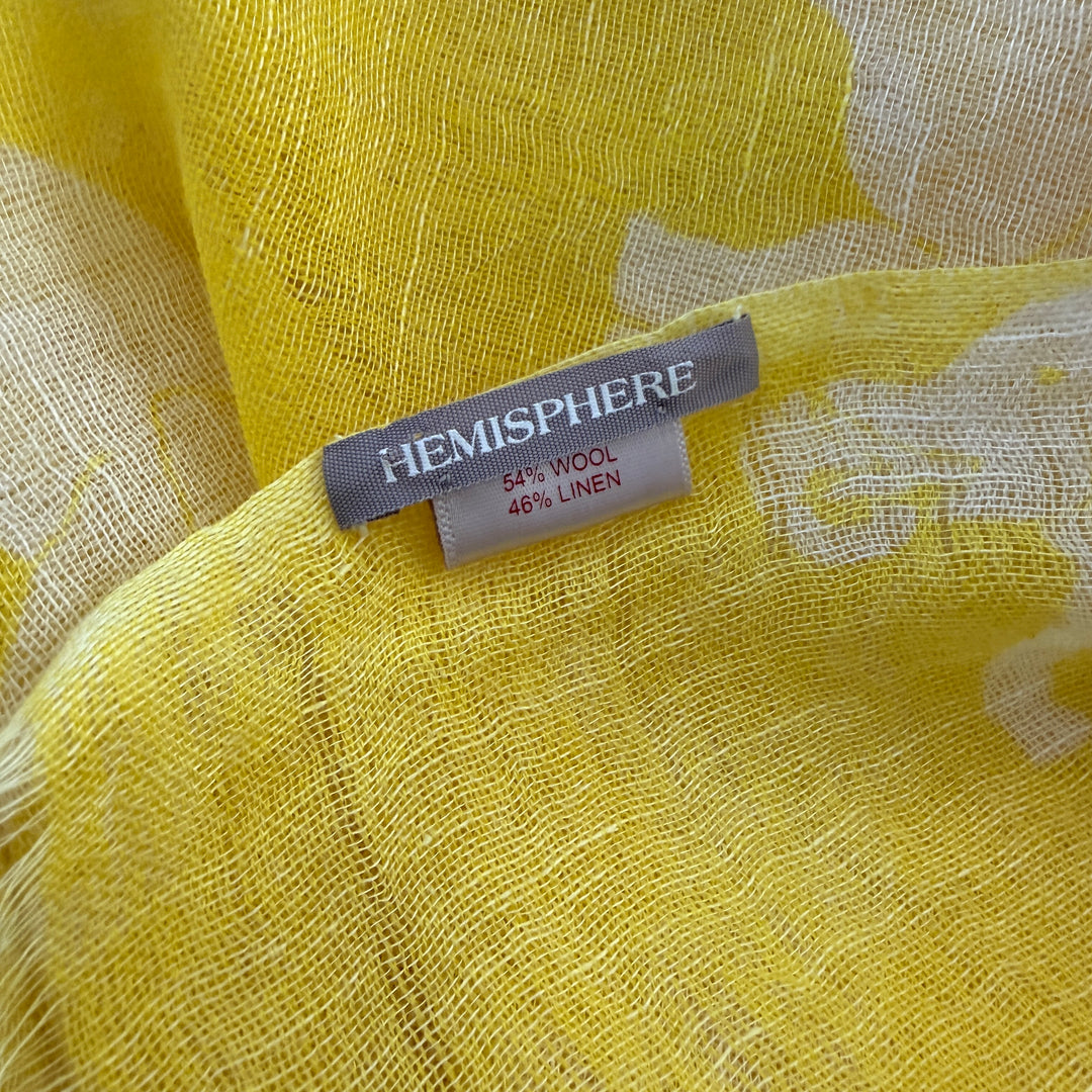 HEMISPHERE Wool & Linen New Scarf