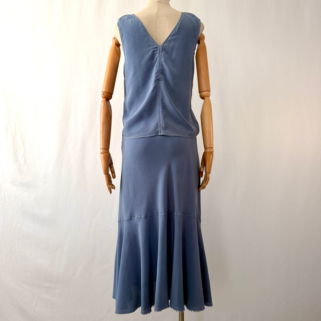 Raquel Allegra Silk Two-Piece Set