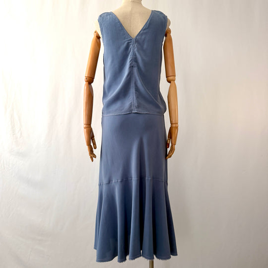 Raquel Allegra Silk Two-Piece Set