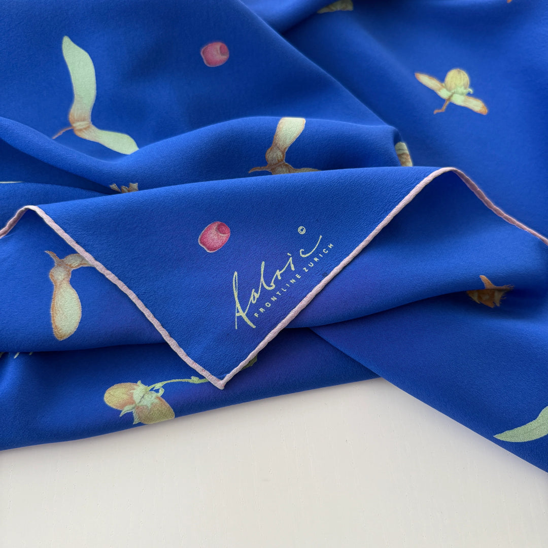 FABRIC FRONTLINE Silk Scarf