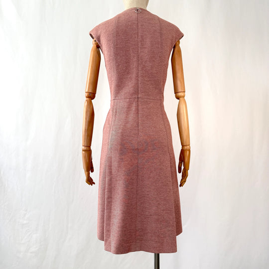 AKRIS Pink Cotton Dress