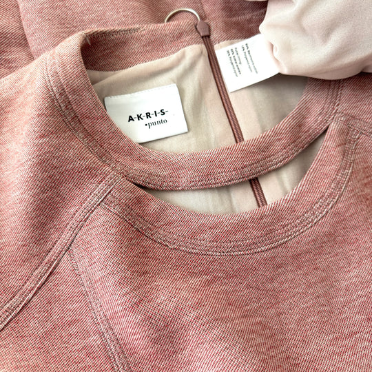 AKRIS Pink Cotton Dress