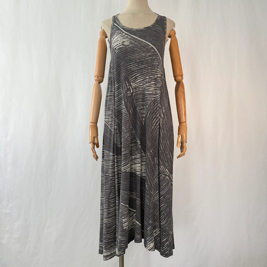 Robe en coton gris RUNDHOLZ