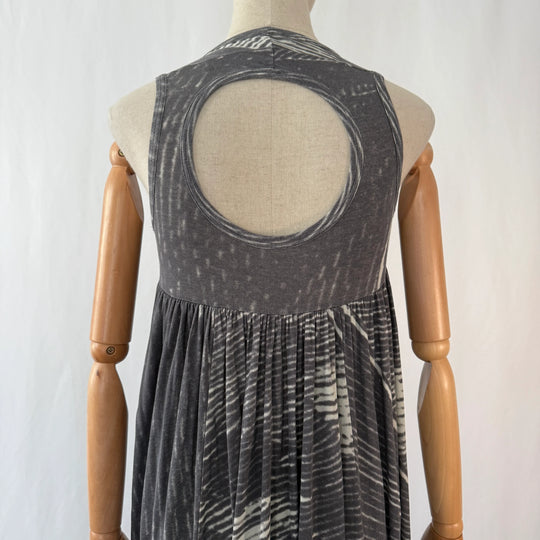 Robe en coton gris RUNDHOLZ