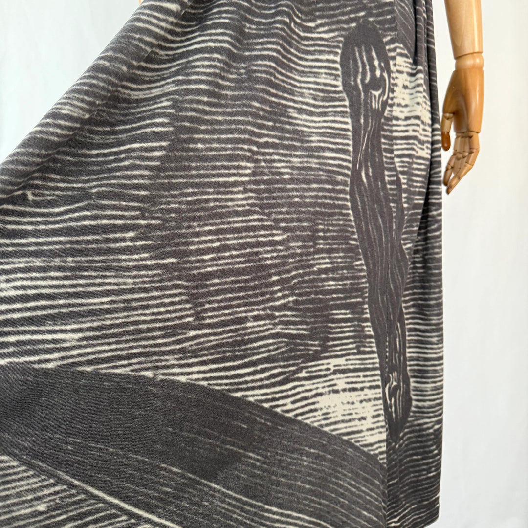 Robe en coton gris RUNDHOLZ