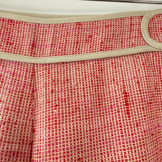 Pantalon AGNONA en soie et lin