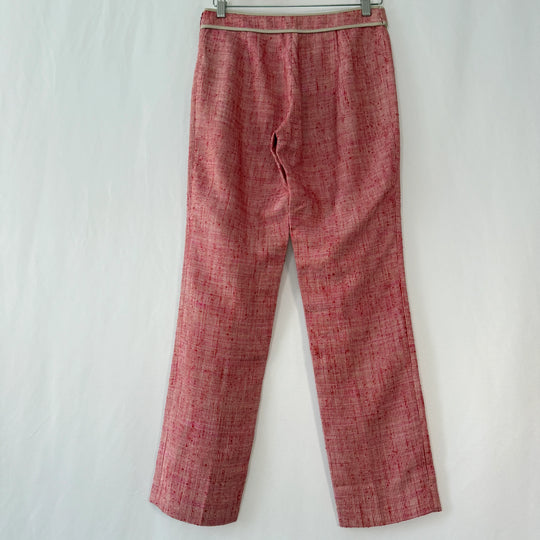 Pantalon AGNONA en soie et lin