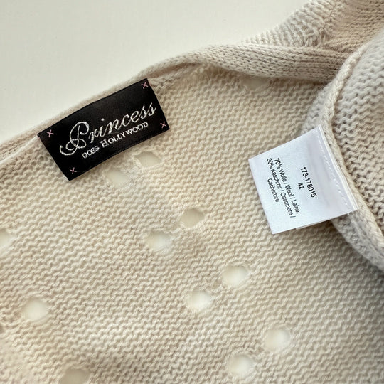 PRINCESS GOES HOLLYWOOD New Wool/Cashmere Cardigan