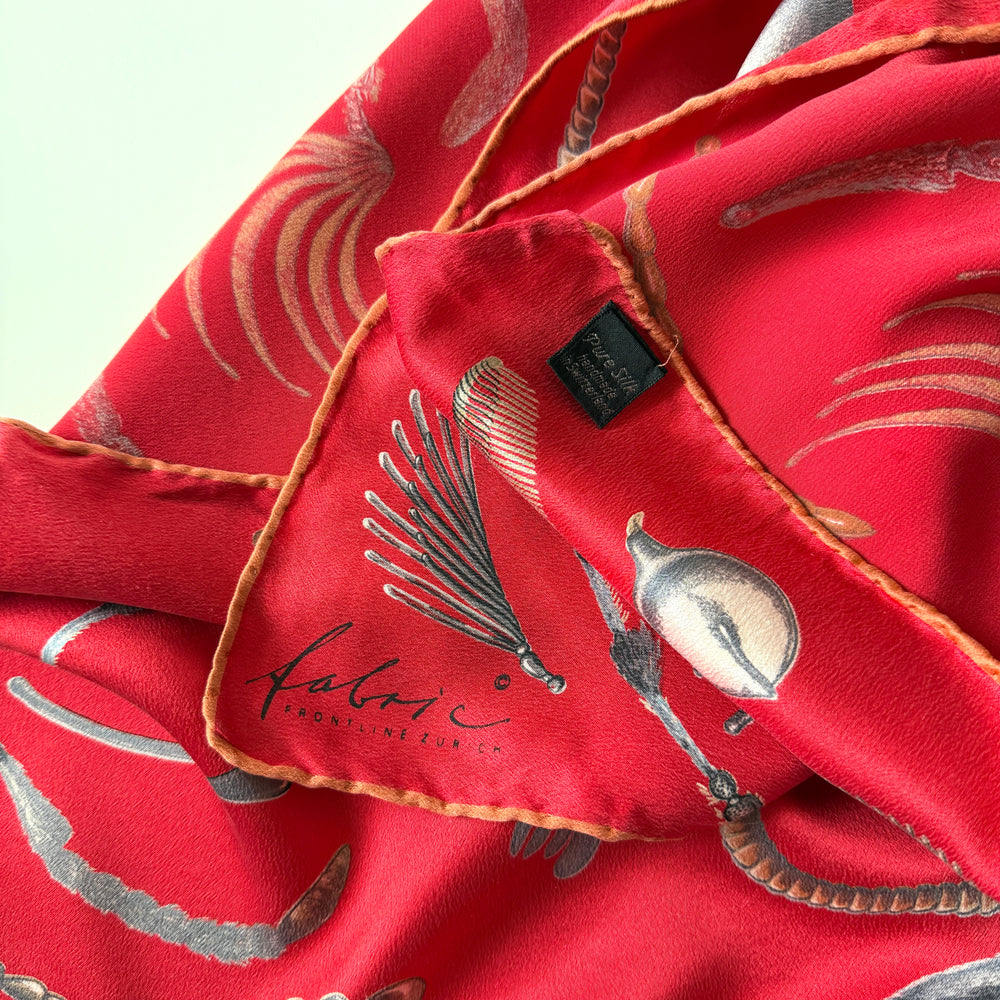 FABRIC FRONTLINE Silk Scarf