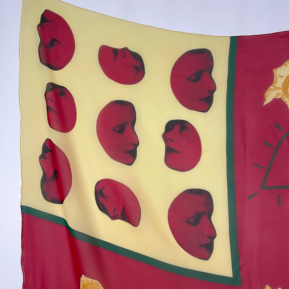 FABRIC FRONTLINE Silk Scarf