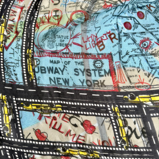 Faliero Sarti × Paolo Fiumi “NY City” New Oversized Scarf