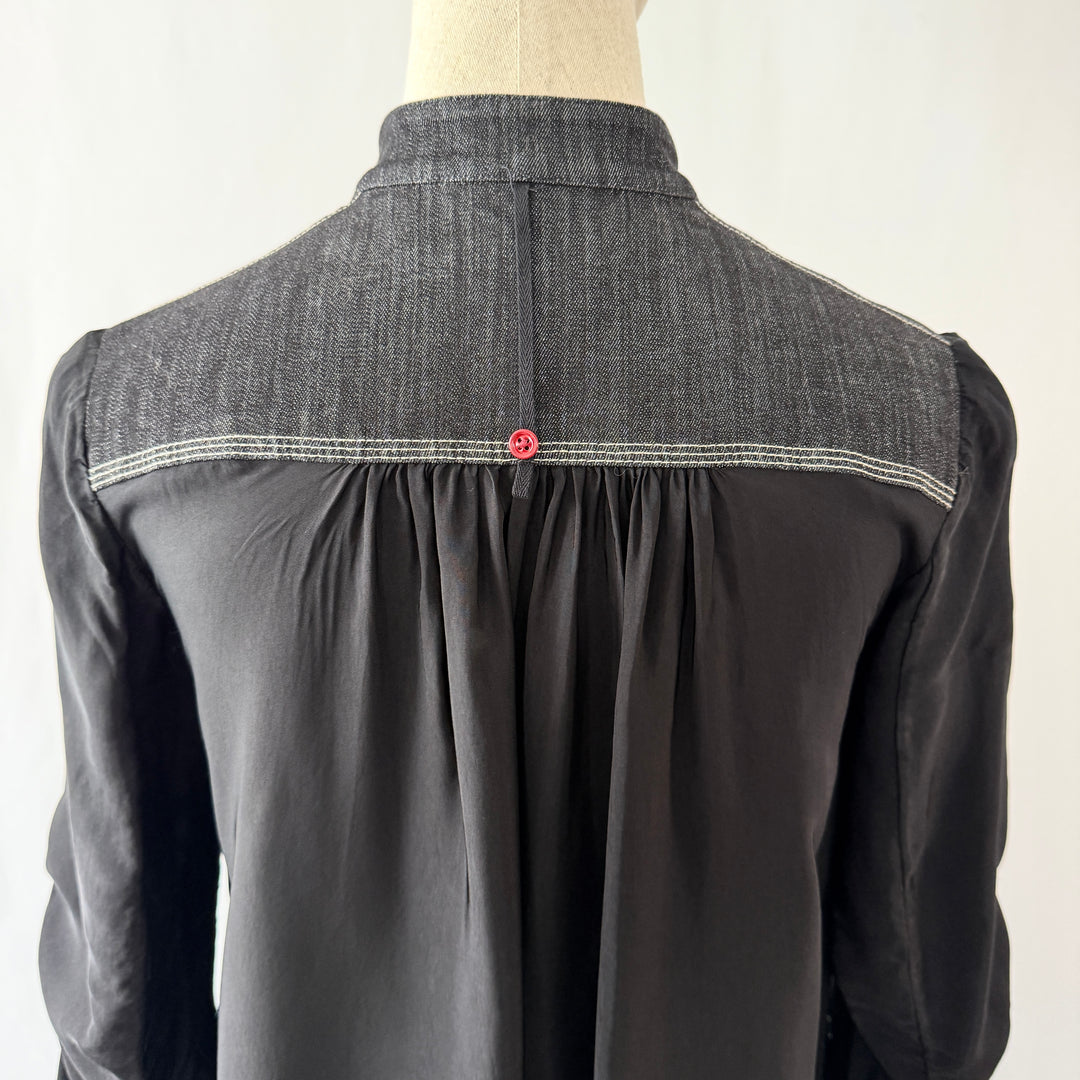 HIGH Everyday Couture dress with denim
