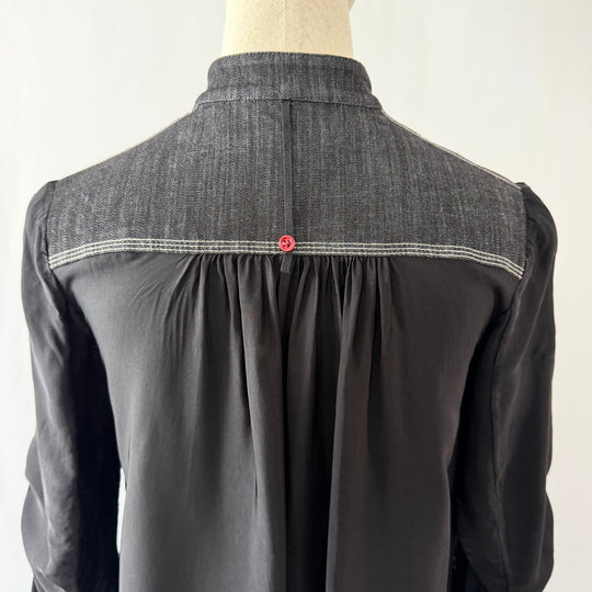 HIGH Everyday Couture dress with denim