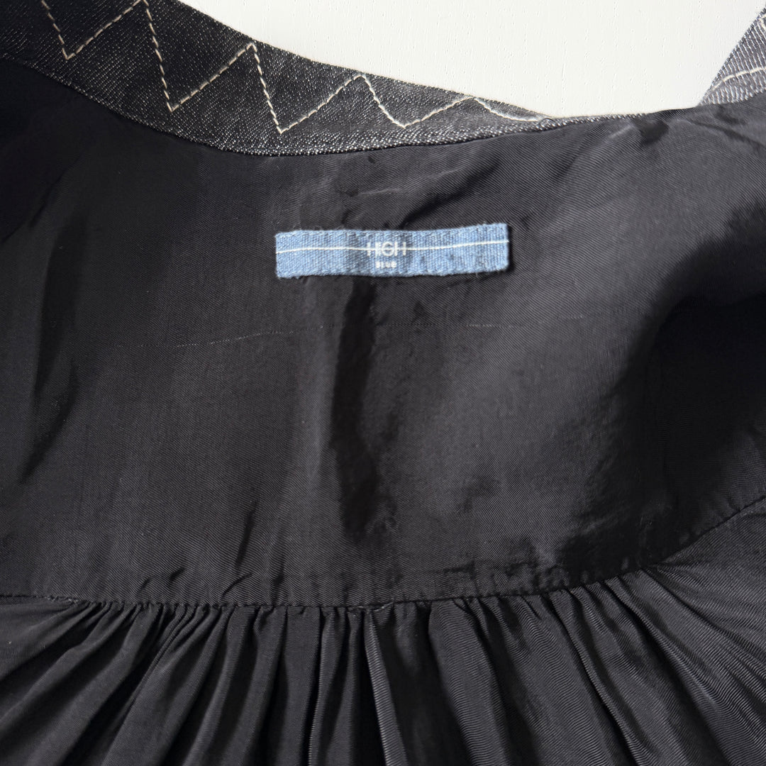 HIGH Everyday Couture dress with denim