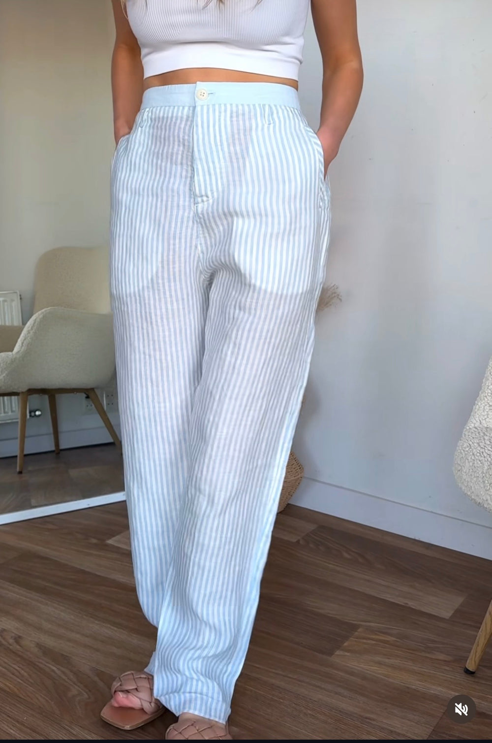 UMIT UNAL New Linen Pants