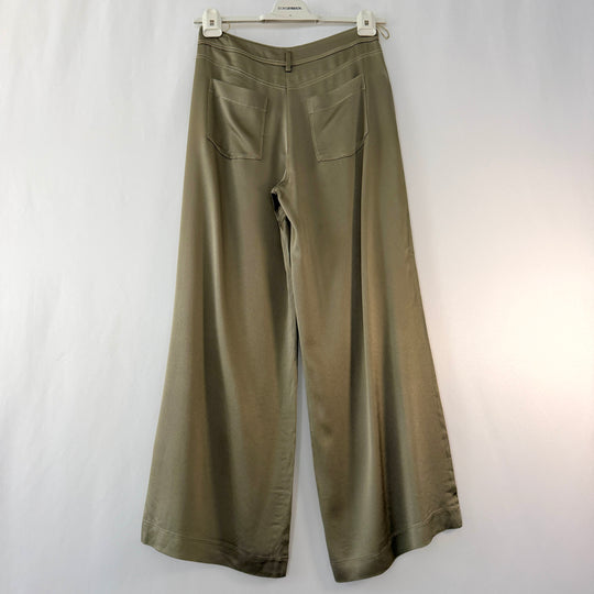 FORTE FORTE Satin Palazzo Pants