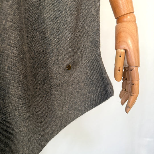 Cape en cachemire et laine Princesse à Hollywood