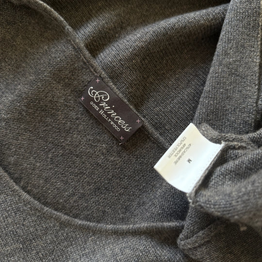 Cape en cachemire et laine Princesse à Hollywood